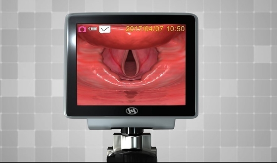 HYHJ 1320 Logam Plastik Serat Optik Video Laringoskop Dengan Pisau Sekali Pakai