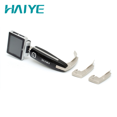 Disposable PP Blades Rigid Video Laryngoscope Untuk Airway Intubation 3 ''Layar