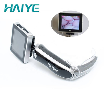 Plastik Metal Video Assisted Laryngoscope LCD 3 Inch Untuk Intubasi