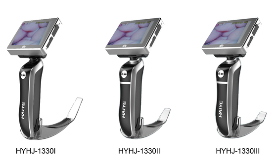 Baterai Lithium Isi Ulang Disposable Video Laringoskop Pegangan Efisien Ergonomis