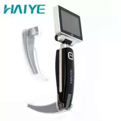 3 ''Laryngoscope Video Kaku Sekali Pakai LCD Untuk Intubasi