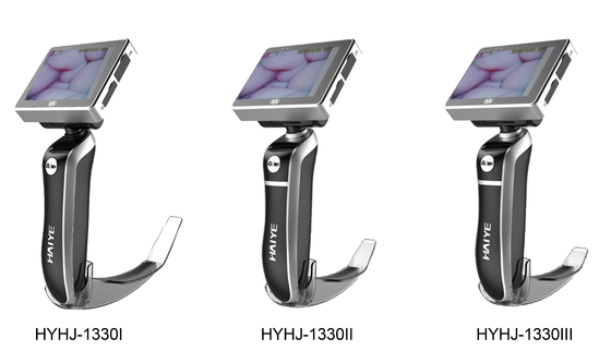 Laringoskop Video Serat Optik Anti Kabut Gambar HD USB 3.0 Inch