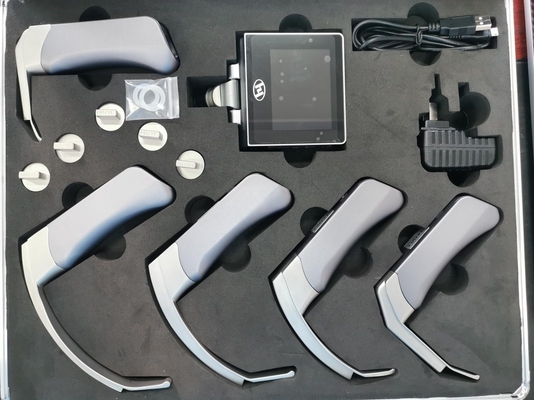 HYHJ-KC Reusable Blades Vedio Laryngoscope Dengan Layar Warna TFT 3 &quot;