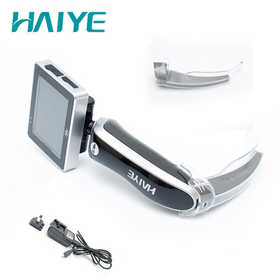 OEM Rotate Fiber Optic Video Laryngoscope 3 &quot;Layar Warna TFT