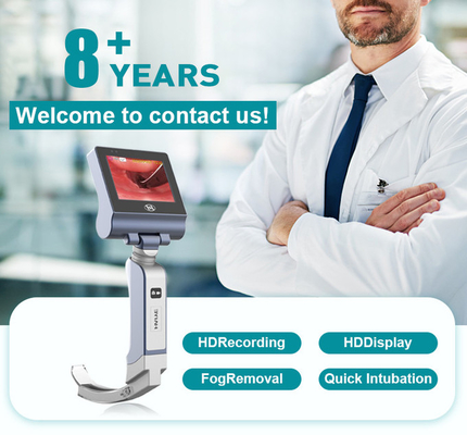 3 bInch Neonates Airway Video Laryngoscope Dengan 5 Blades