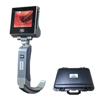 3 Inch 2 Juta Piksel Perangkat Pertolongan Pertama Laryngoscope Video yang Dapat Digunakan Kembali