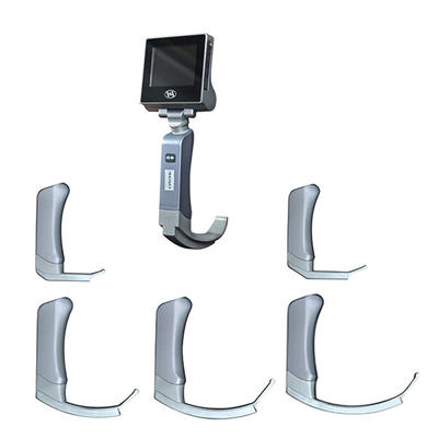 2 Juta Piksel Perangkat Pertolongan Pertama Laryngoscope Video Portabel yang Dapat Digunakan Kembali