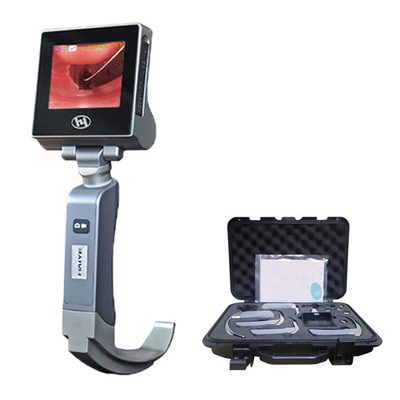 2 Juta Piksel Perangkat Pertolongan Pertama Laryngoscope Video Portabel yang Dapat Digunakan Kembali