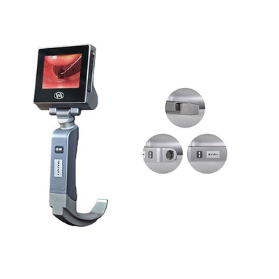 3 Inch LCD Reusable Video Laryngoscope Video Laryngoscope Kaku Dengan 5 Blades