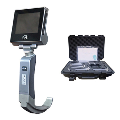 Haiye Video Laryngoscope 3000 Lux dengan 5 Pisau Ukuran Dapat Digunakan Kembali