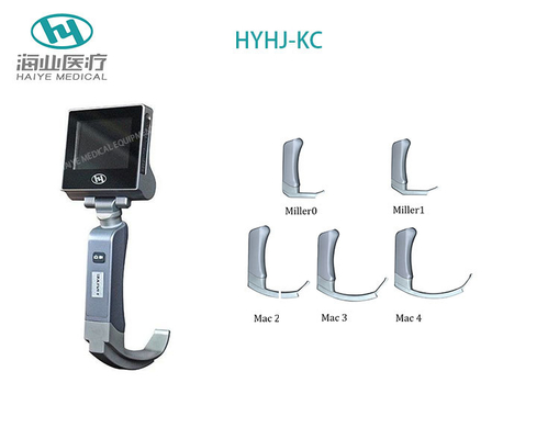 SD Card 32GB Digital Pediatric And Adult Anti Fog Waterproof Video Laryngoscope 2 Juta Piksel