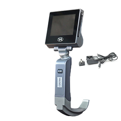 HYHJ - KC Stainless Steel Disposable Video Laringoskop Dengan Baterai Isi Ulang