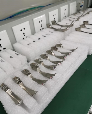 No Blind Area Camera Haiye Video Laryngoscope Borescope Untuk Anak Dewasa Bayi