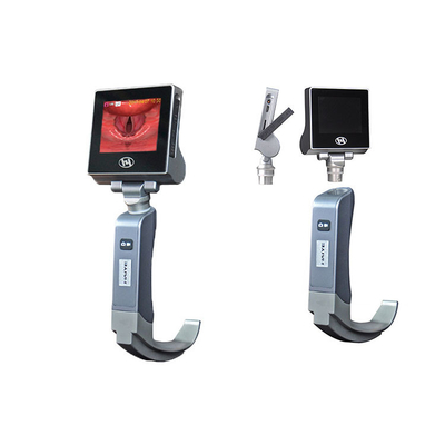3000lux Baterai Lithium Rigid Video Laringoskop Carema Resolusi 1600 X 1200
