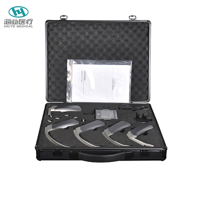 3 ''Layar TFT Endoskopi Bedah Medis 3.7V Stainless Steel Laringoskop