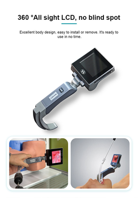 Mikro USB Langsung Anestesi Video Laringoskop Intubasi 1280*720 Px